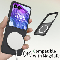 Coque de téléphone magnétique antichoc en peau givrée pour Motorola Razr 60Ultra/Razr Ultra 2025/50 /50 ultra étui de protection pour téléphone portable