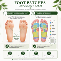 Patchs pour les pieds à base de plantes Wuzhuyu Rougui OEM ODM 30 pièces/boîte, autocollants de soin des pieds à l'armoise et à la cannelle pour un meilleur sommeil, prix de gros