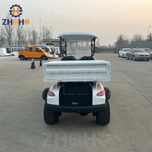 Giáng sinh nhà máy 2 chỗ ngồi xe Golf điện với hàng hóa Hộp tiện ích giỏ hàng cho săn bắn 30-50km/h tốc độ 90km phạm vi - Product Image 4