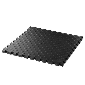 7mm Thick PVC Tile Heavy Duty Garage Flooring Mat Non-slip Durable Diamond Pattern Floor Manufacturer