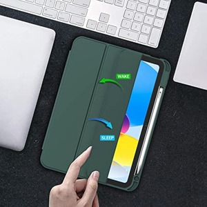 Coque intelligente en TPU souple et robuste pour <span class=keywords><strong>iPad</strong></span> 10e génération, compatible avec <span class=keywords><strong>iPad</strong></span> 10 11 pouces, modèle <span class=keywords><strong>2022</strong></span>, 10e génération avec support pour stylet - Product Image 2