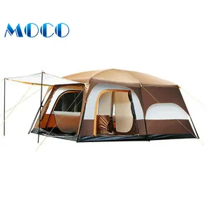 Gratis Monster Hoge Kwaliteit Zes Mensen Grote Familie Outdoor Camping Tent