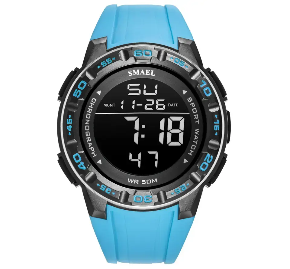 CW-113 fashion instruction manual children LED custom waterproof watch digital watches for womens