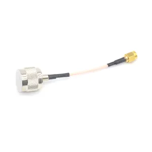 MT-7209 8CM RG316 kabel RF sekrup bagian dalam Pin SMA KE N tipe kabel koaksial konektor laki-laki