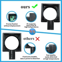 Sensor CMOS IMX323 1080P Kamera Mini AHD 15x15mm Lensa Fisheye Sudut Lebar 160 Derajat Kamera Analog CCTV Keamanan Dengan Audio