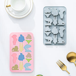 Moldes de Silicona Antiadherentes para Pasteles con Diseño de Chicas en Bikini, Reutilizables, de Grado Alimenticio, Lindos Moldes Magnéticos de Silicona para Chocolate, Dulces y Hielo - Product Image 2