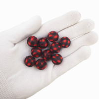 Harga Terbaik Makanan kelas Teether longgar gigi manik lembut grosir dicetak 15mm manik-manik silikon