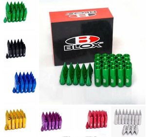 น็อตล้ออะลูมิเนียมอเนกประสงค์ M12x15 และ M12x1.25 จำนวน 20 ชิ้น/แพ็ค หลากสี พร้อมอุปกรณ์ตกแต่งภายนอก - Product Image 5