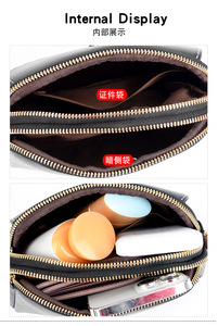 Nouveau sac bandoulière tendance grande capacité en cuir souple pour femme, sac à main de luxe de créateur - Product Image 6