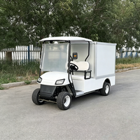 Chariot de golf électrique blanc longue portée personnalisable 60V pour usage commercial