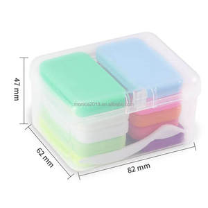 Atacado 10 Caixas Embalagem Sabores Dental Portátil Orthodontic Bracket Cera <span class=keywords><strong>Ortho</strong></span> Cera com Cortador - Product Image 2