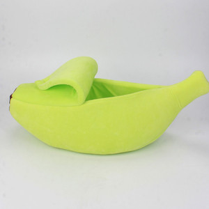 SY2025 forme de <span class=keywords><strong>banane</strong></span> chat et chien chenil hiver chaud chenil pour animaux de compagnie <span class=keywords><strong>banane</strong></span> cristal <span class=keywords><strong>velours</strong></span> animaux de compagnie chats et chiens universel - Product Image 4