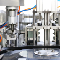 Bouteilles en plastique en verre, remplissage, capsulage, Machines d'étiquetage à haute capacité
