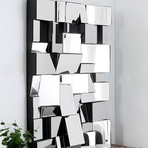 60X100CM Fondo Decoración de pared Espejo Sala de estar <span class=keywords><strong>Comedor</strong></span> Espejo colgante de pared lateral Espejo de Arte de porche creativo - Product Image 2