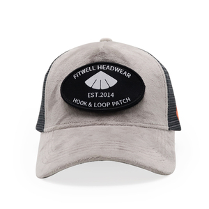 Dệt vá móc và vòng lặp các bản vá lỗi tùy chỉnh nhung lưới Trucker Hat nhà sản xuất thiết kế logo của riêng bạn - Product Image 2