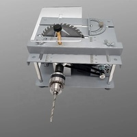 Petite scie à table multifonctionnelle, modèle DIY, scie électrique de précision, micro-machine de découpe domestique