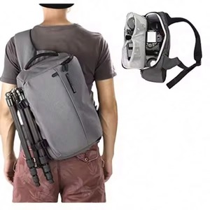 Échantillon gratuit : Sac à dos pour appareil photo reflex numérique et appareil photo numérique à objectif unique, imperméable et best-seller - Product Image 1