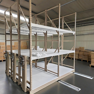 Sistema de estantería móvil de cumplimiento de comercio electrónico Estantes de recogida de alta densidad para artículos pequeños Solución de almacenamiento de almacén - Product Image 2