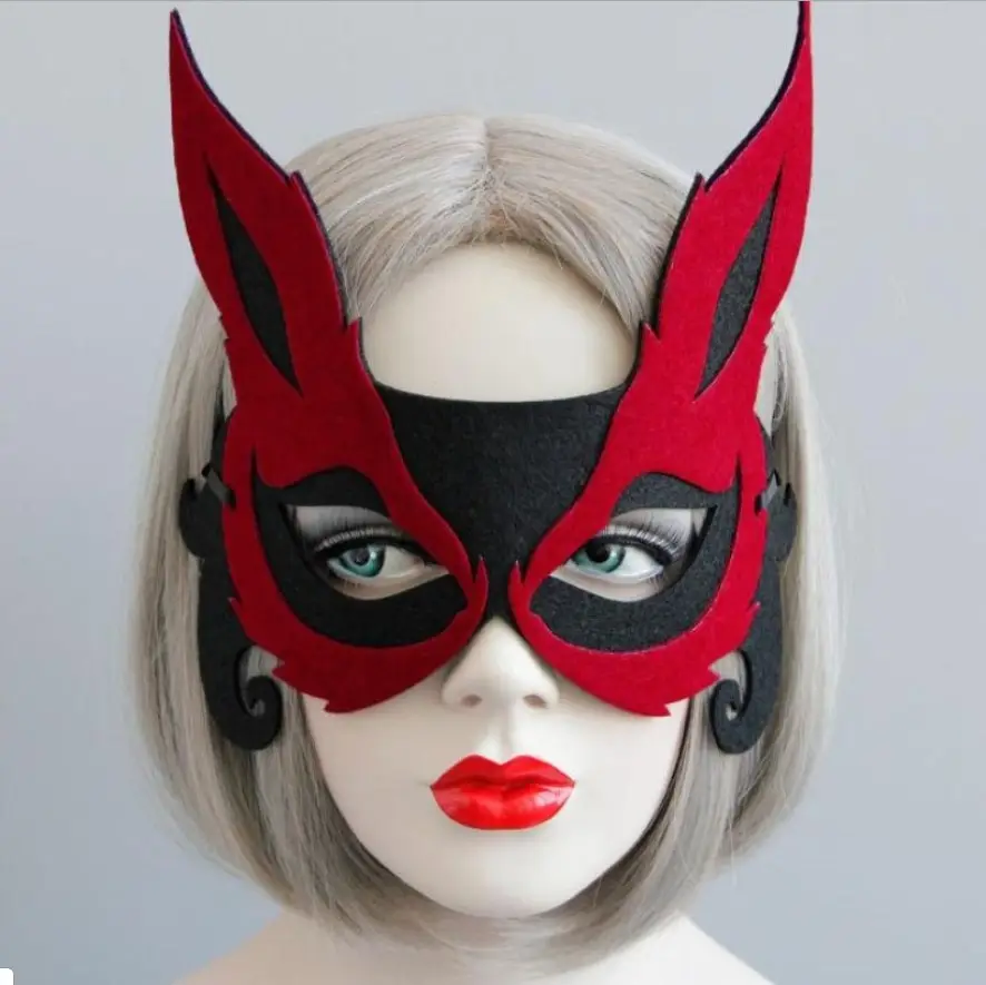 customized design Christmas halloween mask Festival felt masks for party