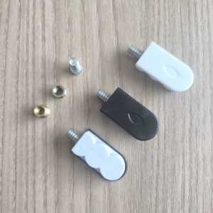 Système de levage de porte de placard à rail unique avec amortisseur, support de panneau en plastique trois-en-un, conception non détachable, quincaillerie de placard - Product Image 3