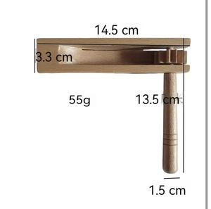 Planche à hochet en bois de Zelkova et de bouleau Orff en gros, planche Quack-Quack, <span class=keywords><strong>aide</strong></span> pédagogique de danse éducative, instrument de percussion - Product Image 2