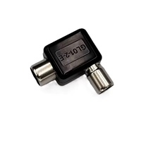 Isolateur de boucle de terre pour antenne TV, double isolateur, protection contre les surtensions pour câble TV, isolateur RF coaxial IEC mâle-femelle, élimine le bruit