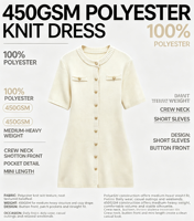 Robe pull en tricot de polyester pour femmes, style classique vintage avec dentelle, tenue décontractée pour l'automne et l'hiver, mode féminine