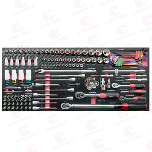 EverForce OBM 12-<b>Drawer</b> Tool <b>Trolley</b> Customizable Metal Hardware Cabinets for Home & Auto Repair OEM Supported Workshop Use EF-2 - Product Image 1