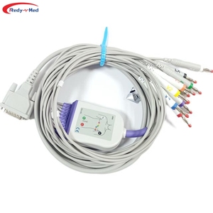 Cardiocare 2000 Ecg Machine Patient Cable、10リードEkgケーブル、CeおよびIso13485証明書 - Product Image 6