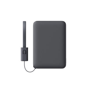 Nouvelle batterie externe ultra-fine CN Mi 5000mAh avec câble USB-C intégré, charge rapide 22,5W, chargeur portable PB0522S - Product Image 2