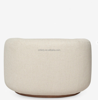 Chaise d'Appoint de Style Américain de Luxe Meubles de Salon Chaise Longue Boucle en Bois Meubles Design Chaise Simple