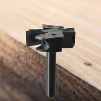 TOOLSWANG Fraise à dégauchir les panneaux de 8 mm avec plaquettes en carbure de tungstène pour le travail du bois CNC OEM