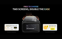 Système de point de vente tout-en-un OEM gratuit Android 16, billetterie, écran tactile double 6,5 pouces, 4+32 Go, pour restaurant