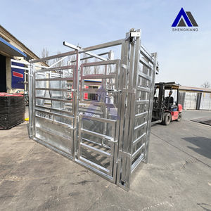 Fabbrica di alta qualità vendita calda pesante in acciaio per bestiame schiacciare il bestiame spremere scivolo Stock di cantiere per la vendita - Product Image 6