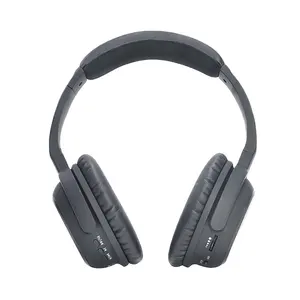 AKAUDIO 블루투스 5.2 무선 오버이어 헤드폰 노이즈 캔슬링 이어폰 헤드셋