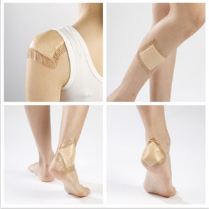 Lembut Hypoallergenic silikon luka berpakaian diabetes tekanan kaki luka silikon busa berpakaian perbatasan medis sekali pakai - Product Image 6