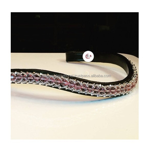 Cuero de caballo de alta calidad con cristal ostentoso, banda decorativa para cejas - Product Image 5