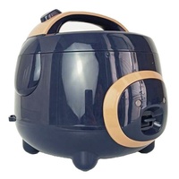Cuisinière à riz électrique portable de luxe 1,5 L, revêtement antiadhésif, minuterie mécanique, acier inoxydable, motif tigre mignon, approvisionnement direct usine