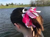 Football Ruban Cheveux Chouchous Softball Ponytail Holder Gymnastique Cheveux Cravate Danse Banderoles Sport Arcs