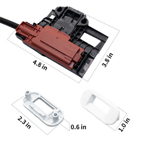 W10404050 สวิตช์ฝาเครื่องซักผ้า 110 V พลาสติกไฟฟ้า ติดตั้งง่าย อะไหล่อุปกรณ์ซักรีด - Product Image 2