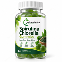 Complément alimentaire antioxydant pour le bien-être quotidien, brûleur de graisse en gommes, gommes à la spiruline et à la chlorelle