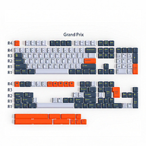 Ensemble de touches de clavier Cherry Profile 2.75u/3u/6.25u/7u <span class=keywords><strong>Barre</strong></span> d'<span class=keywords><strong>espace</strong></span> Disposition ISO/ANSI Clavier mécanique - Product Image 1