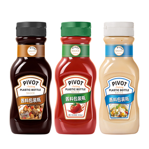 Vente en gros de <span class=keywords><strong>sauce</strong></span> BBQ au chili et à la <span class=keywords><strong>moutarde</strong></span> carrée Pivot TG53196 de 15 oz, <span class=keywords><strong>sauce</strong></span> soja au miel, bouteilles en plastique PET de 463 ml, bouchon à vis, emballage en soie - Product Image 3