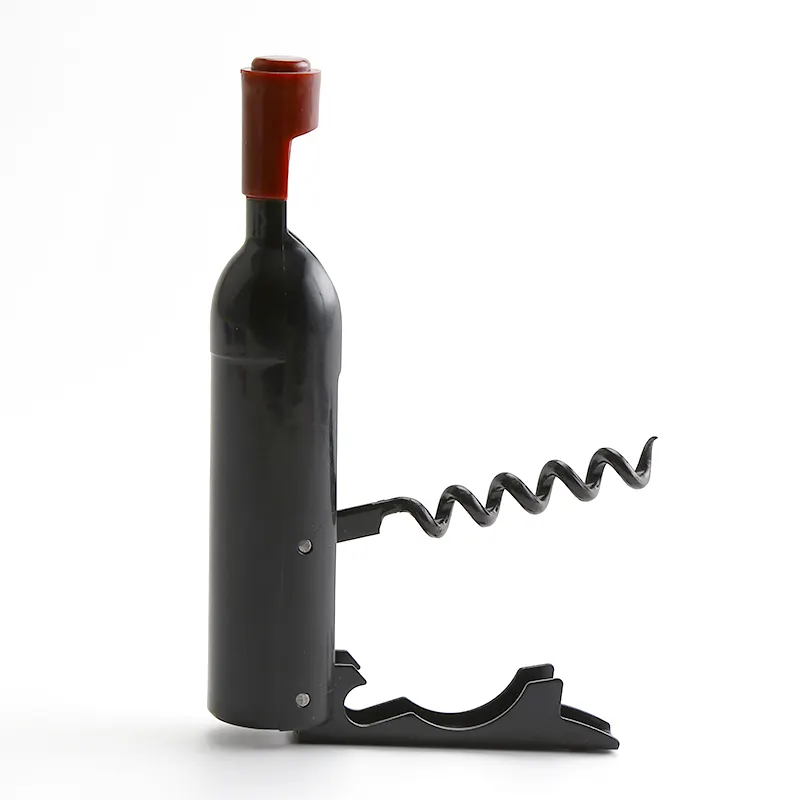 Premium Wine Corkscrew Bottle Opener, Wine Shaped Opener - Multifunctional Wine & Beer Openers Cork Screw
