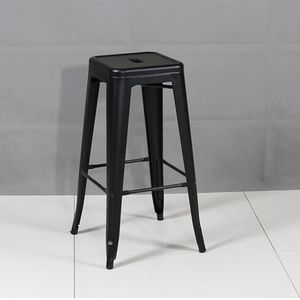 Taburetes de <span class=keywords><strong>Bar</strong></span> modernos para cocina, taburetes de <span class=keywords><strong>bar</strong></span> para restaurante con pintura de hierro y metal de colores apilables - Product Image 6