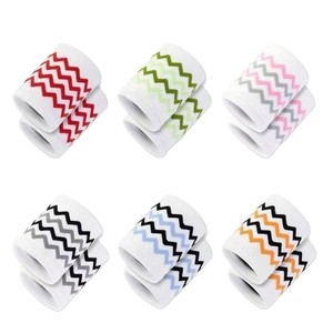 Bracelets d'étudiant mignons en coton, sérigraphiés, résistants à la déchirure, pour la course, le cyclisme, la danse, le fitness et la protection sportive - Product Image 5