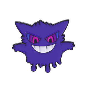 Wowei nuovo scheletro Horror Love rosa bocca orso in lega spilla a forma di gatto smalto spille - Product Image 4