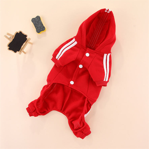 Cheap Wholesale tiger Sport Pet Hooded Sweatshirt Dog Hoodie Luxury Dog Jackets Coats Hoodie Pet <b>Clothes</b> - Product Image 4