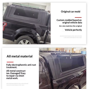 Cubierta Rígida de Acero para Camionetas <span class=keywords><strong>4x4</strong></span>, Compatible con Toyota y GMC Colorado 6FT, Impermeable e Instalación sin Perforación - Product Image 4