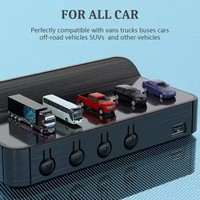 Proyektor kecepatan komputer, aksesoris mobil Alarm Mileage komputer auto On-Board M3 HUD obd2